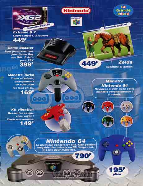 Catalogue La Grande Récré 1998