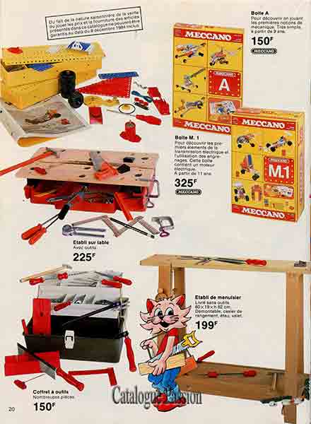 Catalogue Joué club 1984