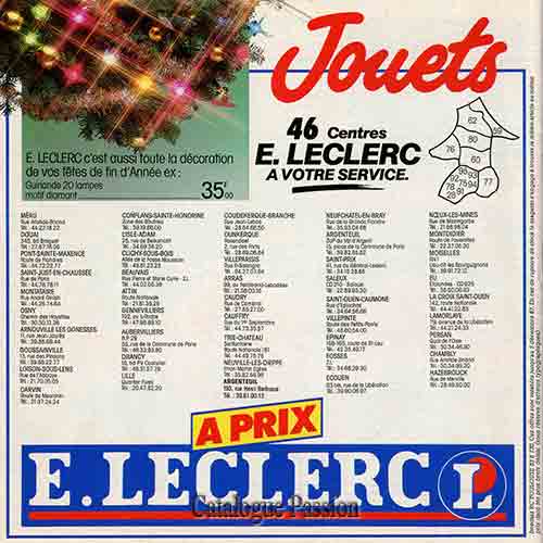 Catalogue Leclerc 1987