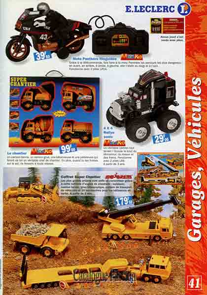 Catalogue Leclerc 1995