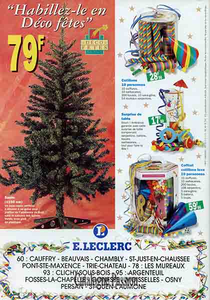 Catalogue Leclerc 1995