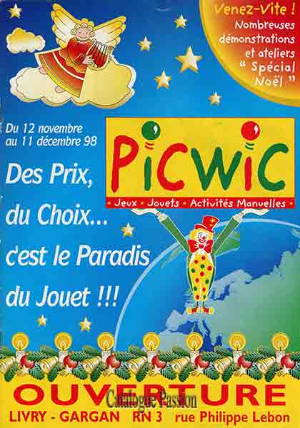 Catalogue Picwic 1998