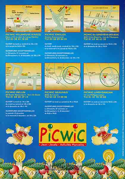 Catalogue Picwic 1998