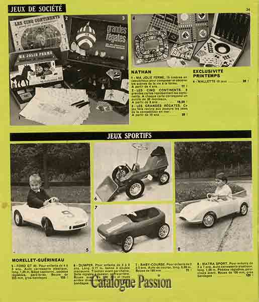 Catalogue Printemps 1969
