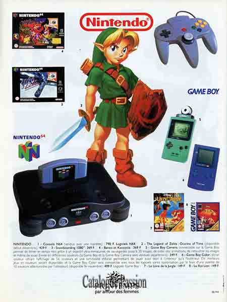 Catalogue Printemps 1998