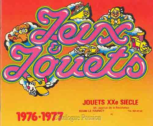 Catalogue Jouets du XXè Siècle 1976