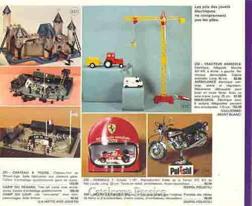 Catalogue Jouets du XXè Siècle 1976