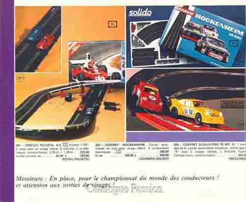 Catalogue Jouets du XXè Siècle 1976