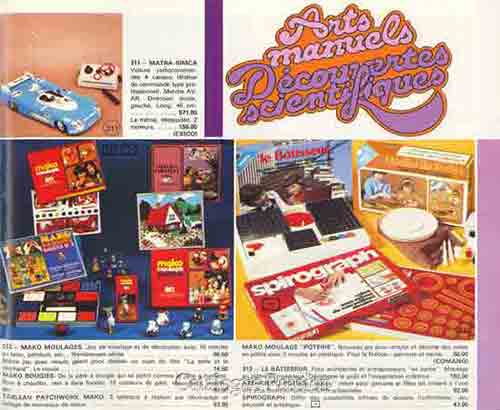 Catalogue Jouets du XXè Siècle 1976