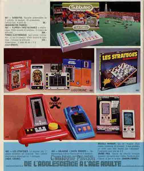 Catalogue Tironneau 1981