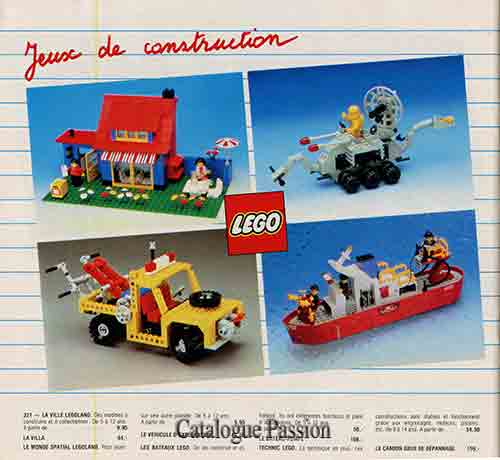 Catalogue Tironneau 1982
