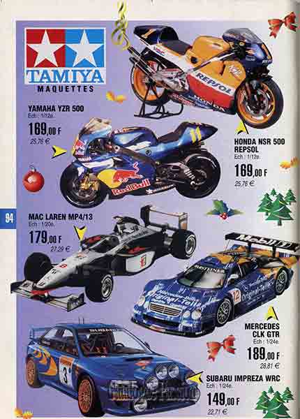Catalogue Tironneau 1999